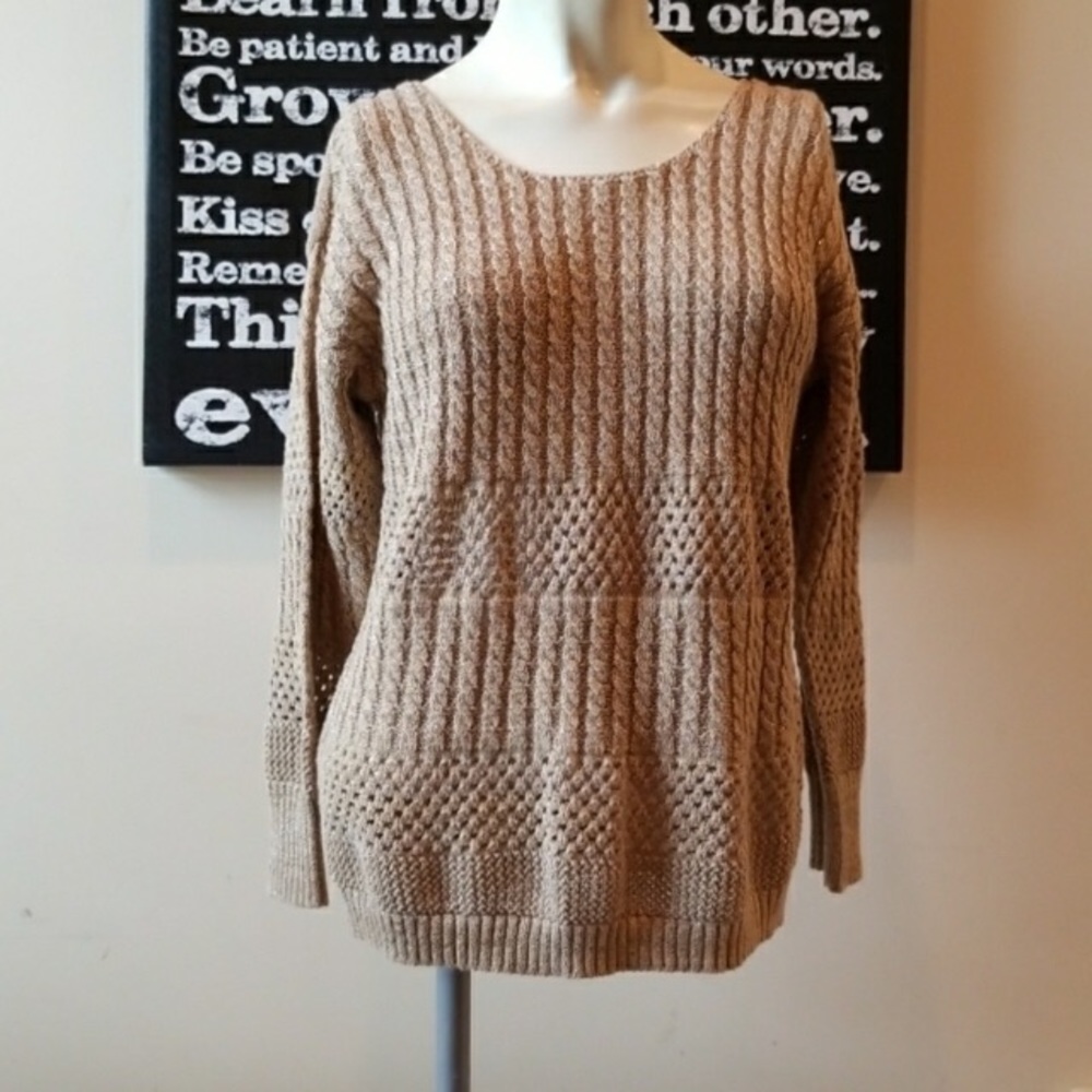 Gold sweater